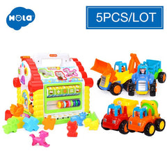 Music & Lights & Learning Games & Animal Shape Cubes