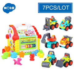 Music & Lights & Learning Games & Animal Shape Cubes