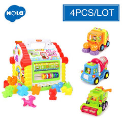 Music & Lights & Learning Games & Animal Shape Cubes