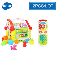 Music & Lights & Learning Games & Animal Shape Cubes