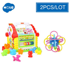 Music & Lights & Learning Games & Animal Shape Cubes