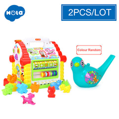 Music & Lights & Learning Games & Animal Shape Cubes