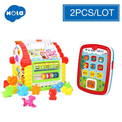 Music & Lights & Learning Games & Animal Shape Cubes