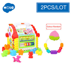 Music & Lights & Learning Games & Animal Shape Cubes