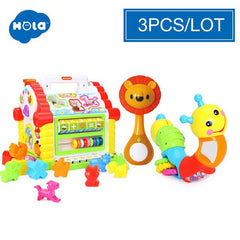 Music & Lights & Learning Games & Animal Shape Cubes