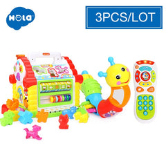 Music & Lights & Learning Games & Animal Shape Cubes