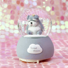 Snow Globe Glass Music Crystal Ball