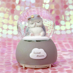 Snow Globe Glass Music Crystal Ball