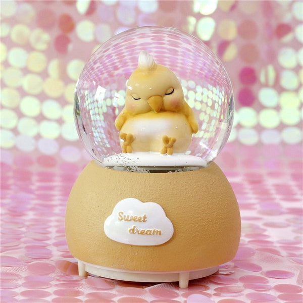 Snow Globe Glass Music Crystal Ball