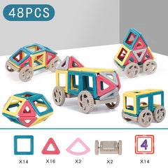 Magnetic Blocks Construction Toy Set Designer