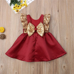 Christmas Baby Girl Princess Dress