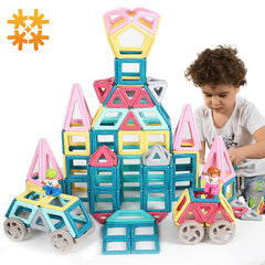 Magnetic Blocks Construction Toy Set Designer