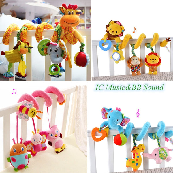 Mobile Hanging bed bell rattles Stroller Toys  for Newborns