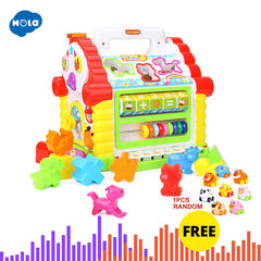 Music & Lights & Learning Games & Animal Shape Cubes