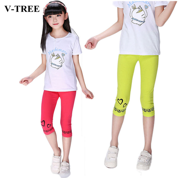 Heart Cotton Leggings