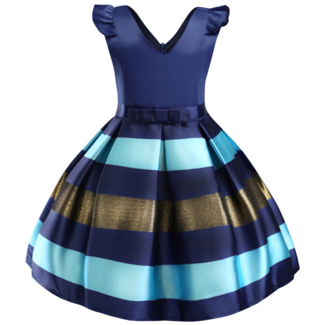 Striped Party Dress