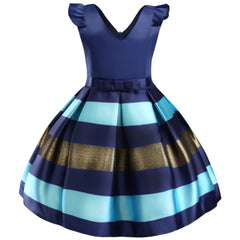 Striped Party Dress