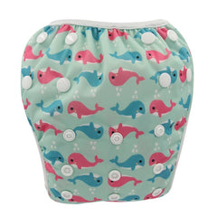 Waterproof Swim Diapers Pants Suit for 3-15KG