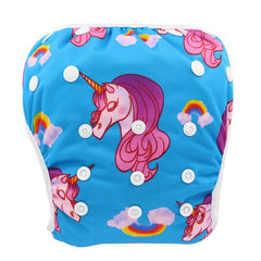Waterproof Swim Diapers Pants Suit for 3-15KG