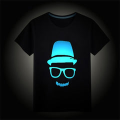 Luminous Superheroes Printed Shirt
