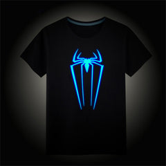 Luminous Superheroes Printed Shirt