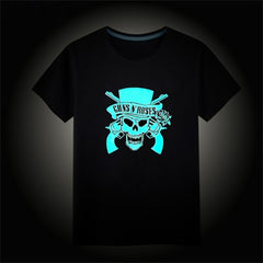 Luminous Superheroes Printed Shirt