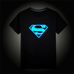 Luminous Superheroes Printed Shirt