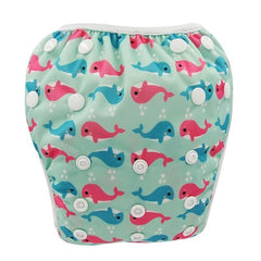 Animals Design 2 Waterproof Reusable Diaper