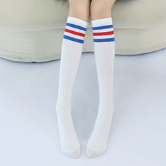 Stripes High Knee Socks