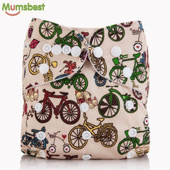 Pocket Cartoons Animal Adjustable  Reusable h Diapers Fit for 0-2years 3-15kg