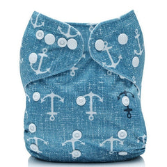 Pocket Cartoons Animal Adjustable  Reusable h Diapers Fit for 0-2years 3-15kg