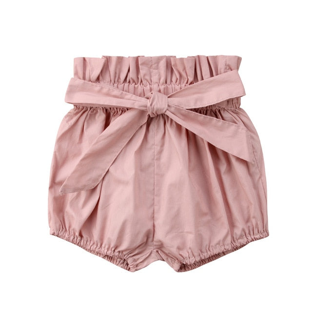 High Waist Floral Shorts