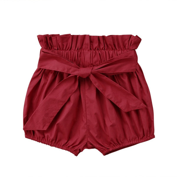 High Waist Floral Shorts