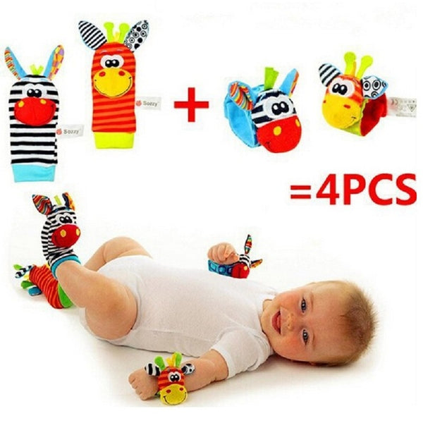 Bug Wrist and Foot Sock  Rattles