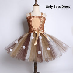 Brown Deer Girls  Party Dress