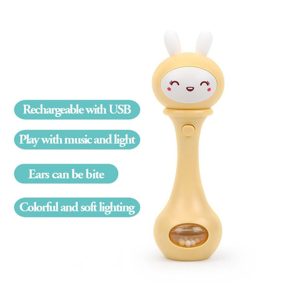 Musical Hand Shaking Rattle Toy