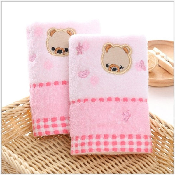 Cotton bear baby washcloth handkerchief Towel