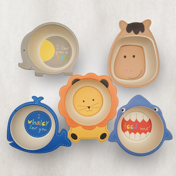 Bamboo Animal  Bowls