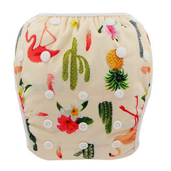 Animals Design 2 Waterproof Reusable Diaper