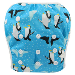 Waterproof Swim Diapers Pants Suit for 3-15KG