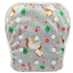 Animals Design 2 Waterproof Reusable Diaper