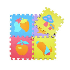 10Pcs Animal Number Pattern Mats
