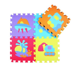 10Pcs Animal Number Pattern Mats